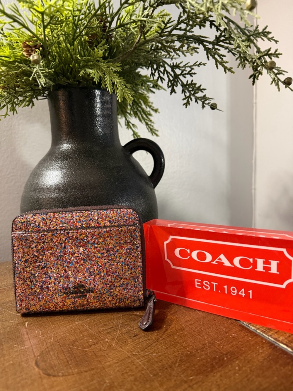 Coach X Keith Haring Limited Edition Zip Around Wallet - Picture 2 of 10